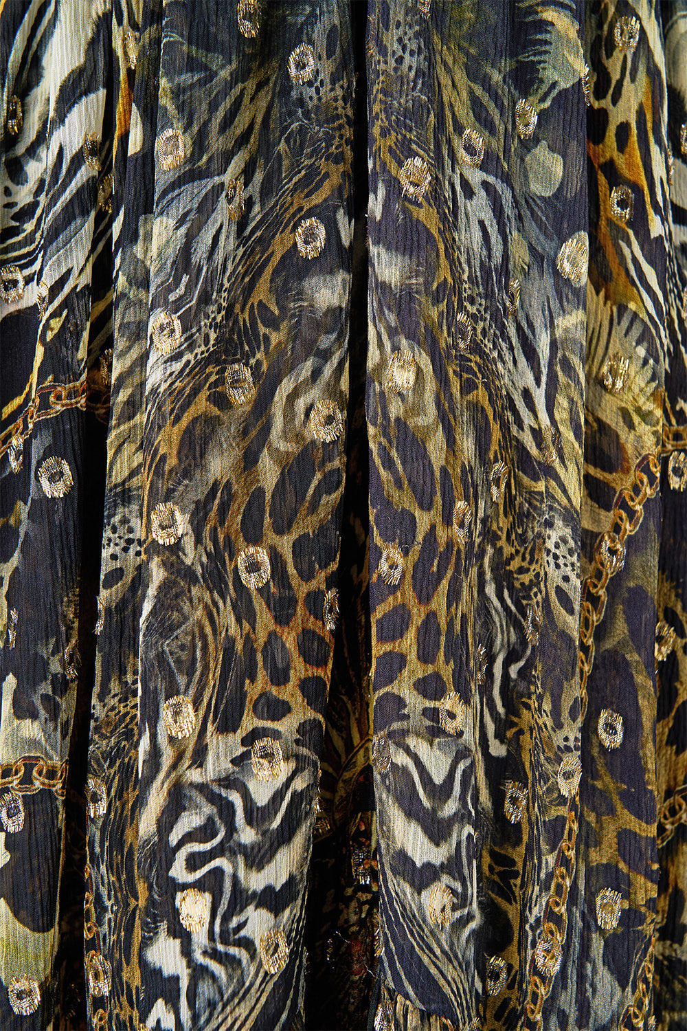 Camilla Gathered Cut Out Dress 38223