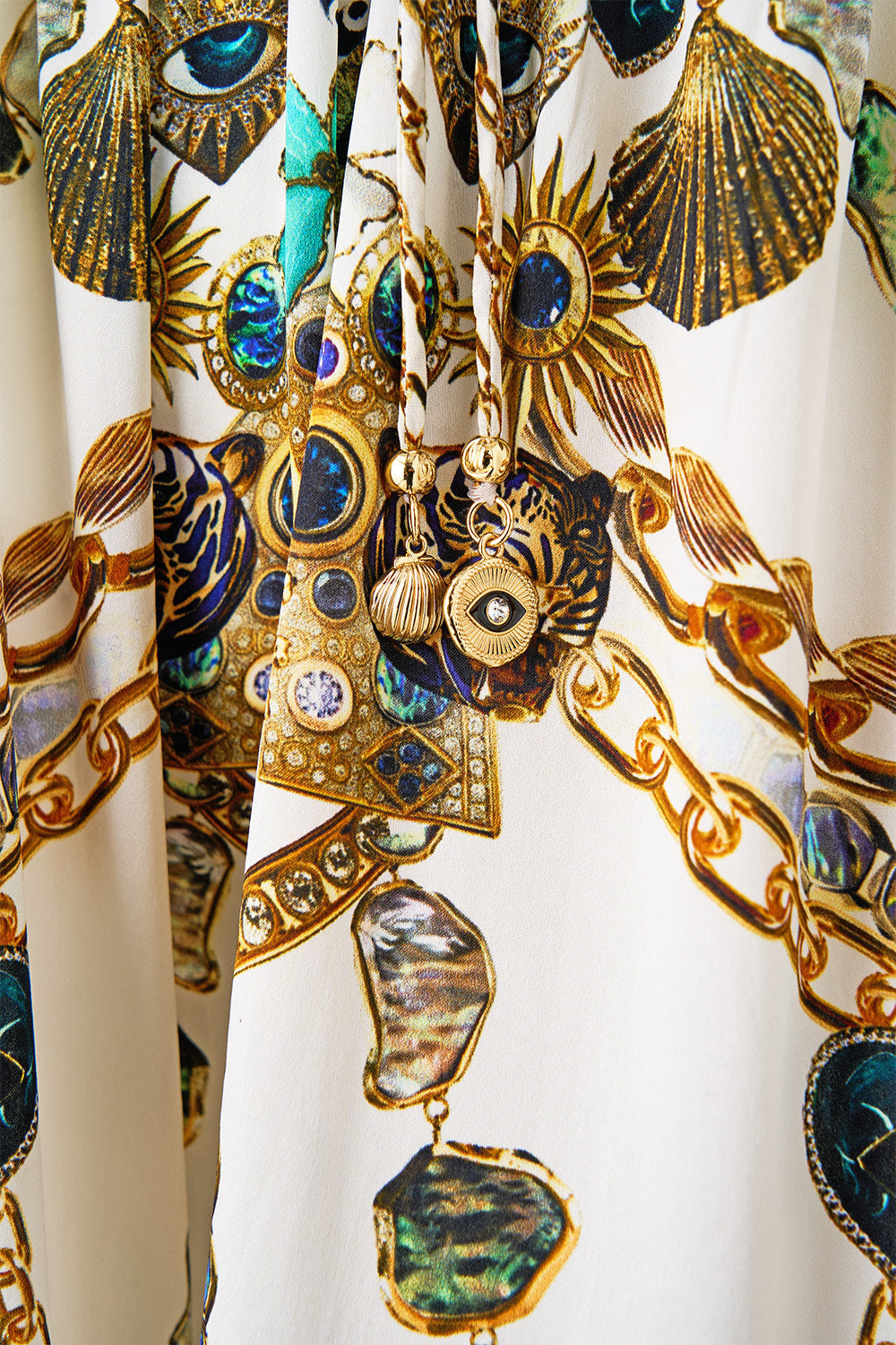 Camilla Shirred Waist Mini Dress 38351