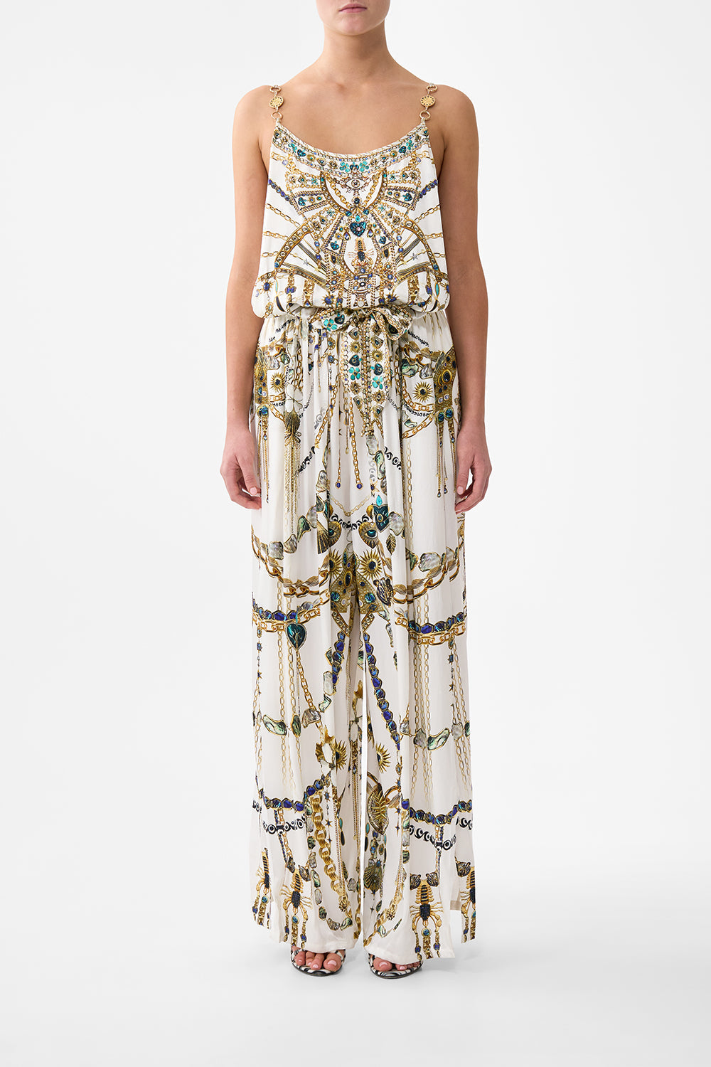 Camilla Shoestring Strap Jumpsuit 38939