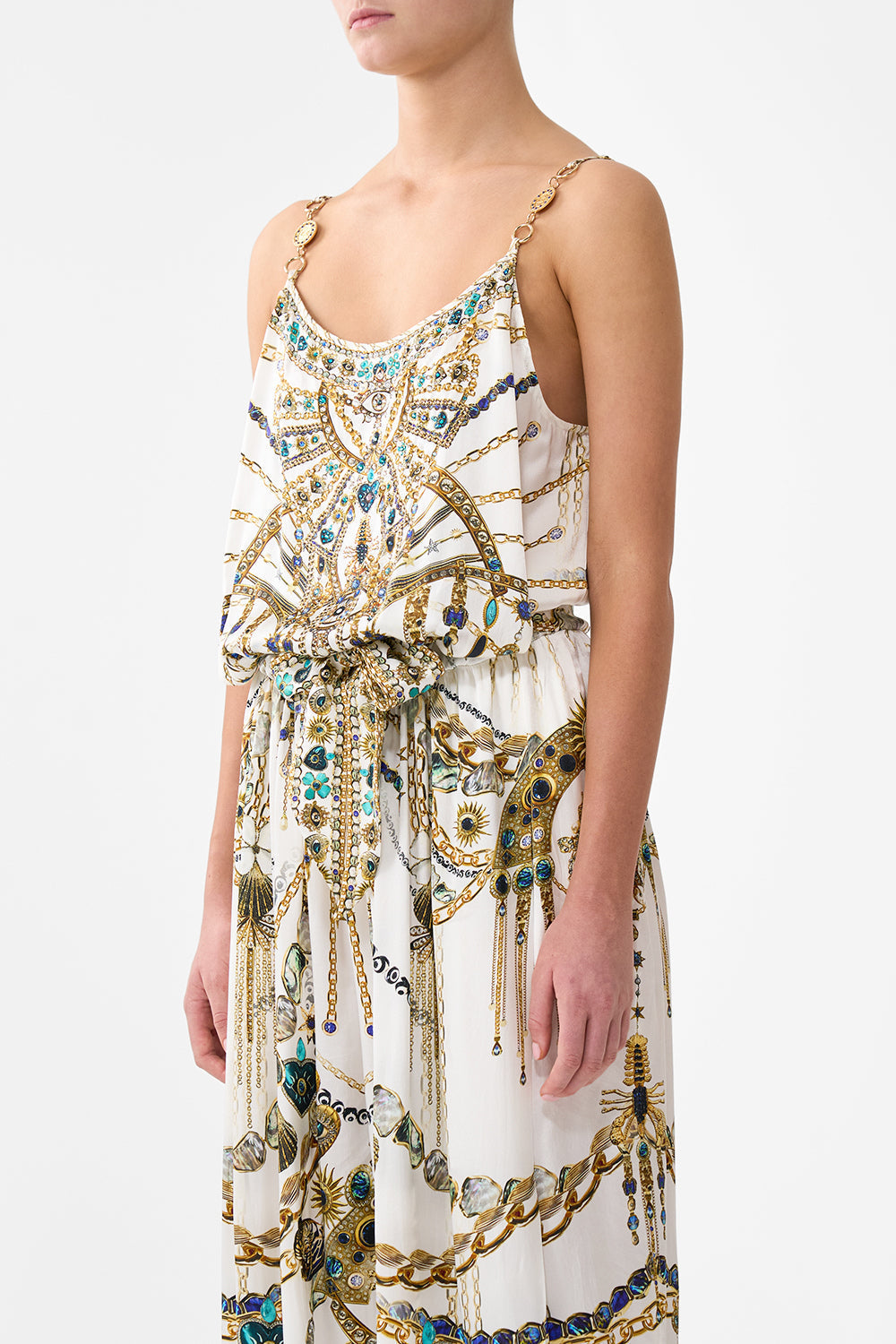 Camilla Shoestring Strap Jumpsuit 38939