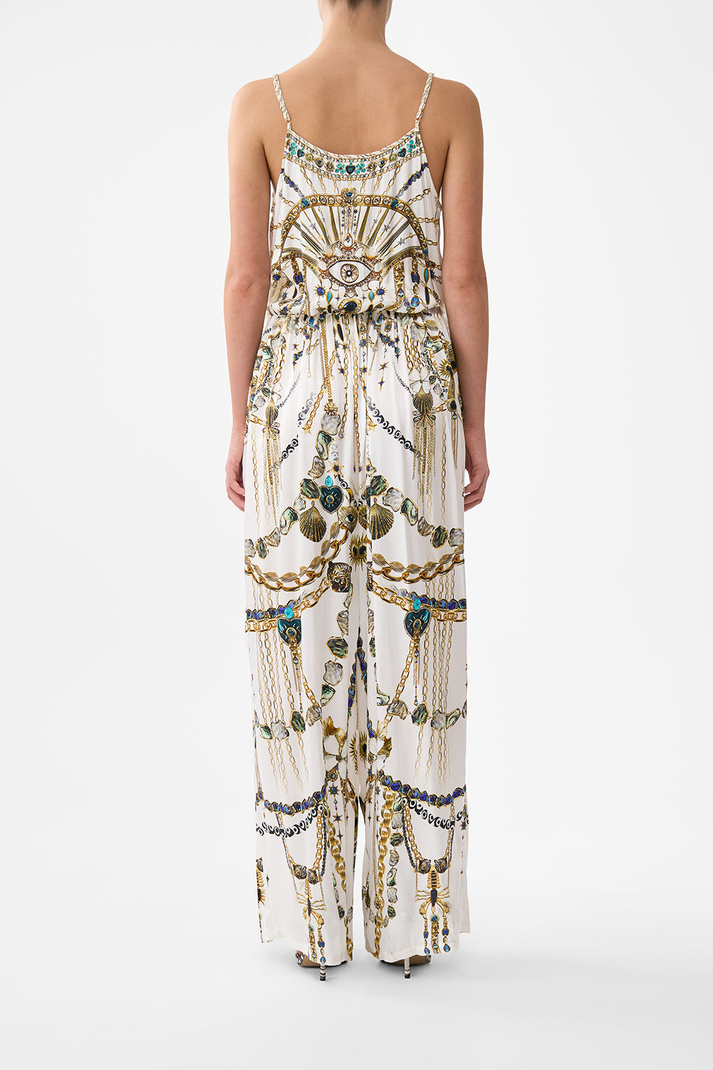 Camilla Shoestring Strap Jumpsuit 38939