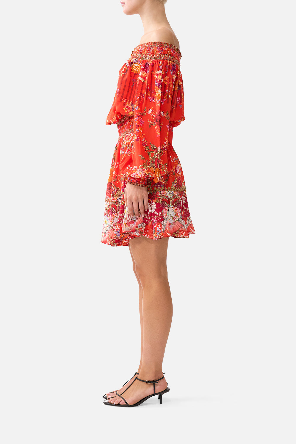 Camilla Off Shoulder Short Dress 00040413