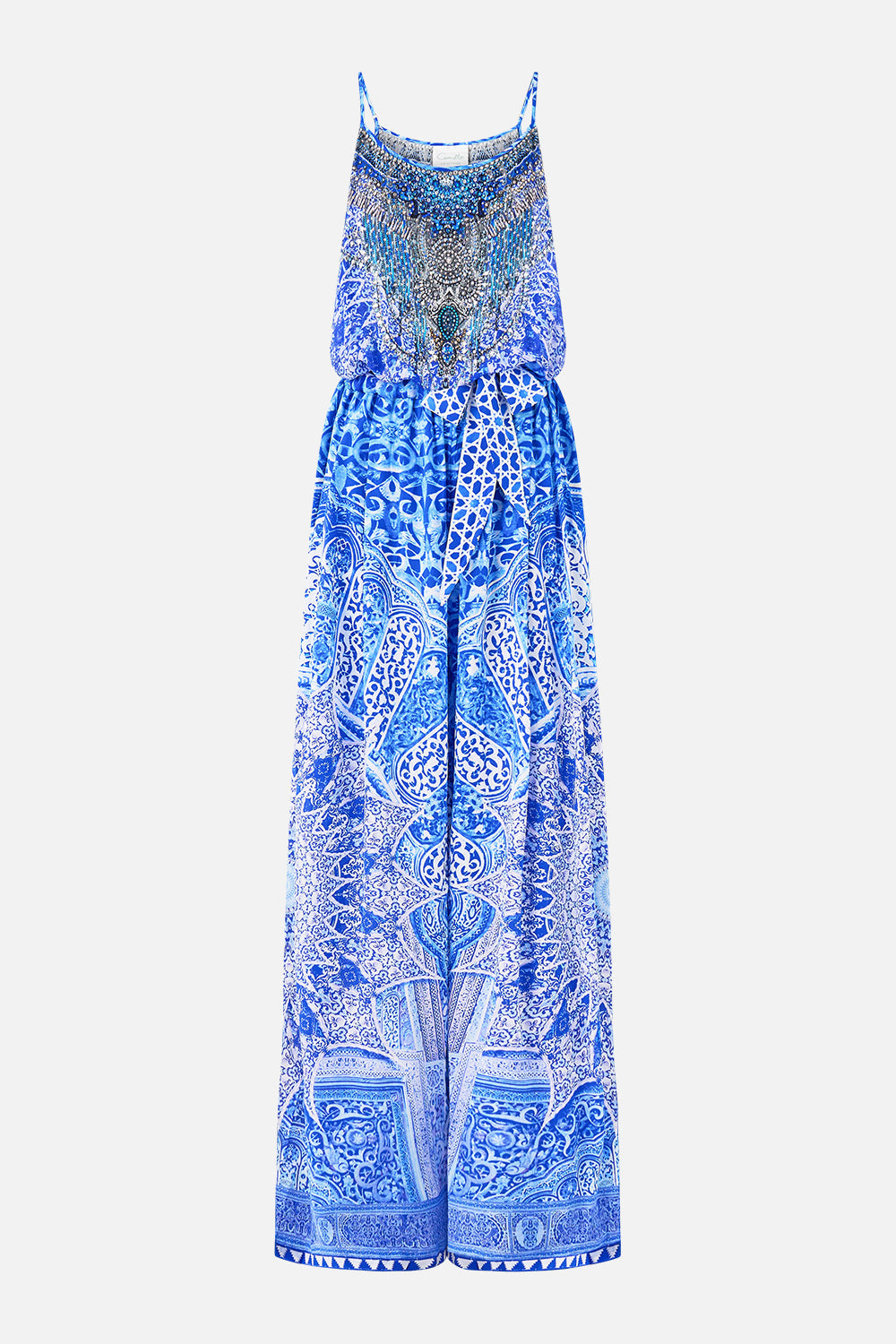 Camilla Shoestring Strap Jumpsuit 00041127