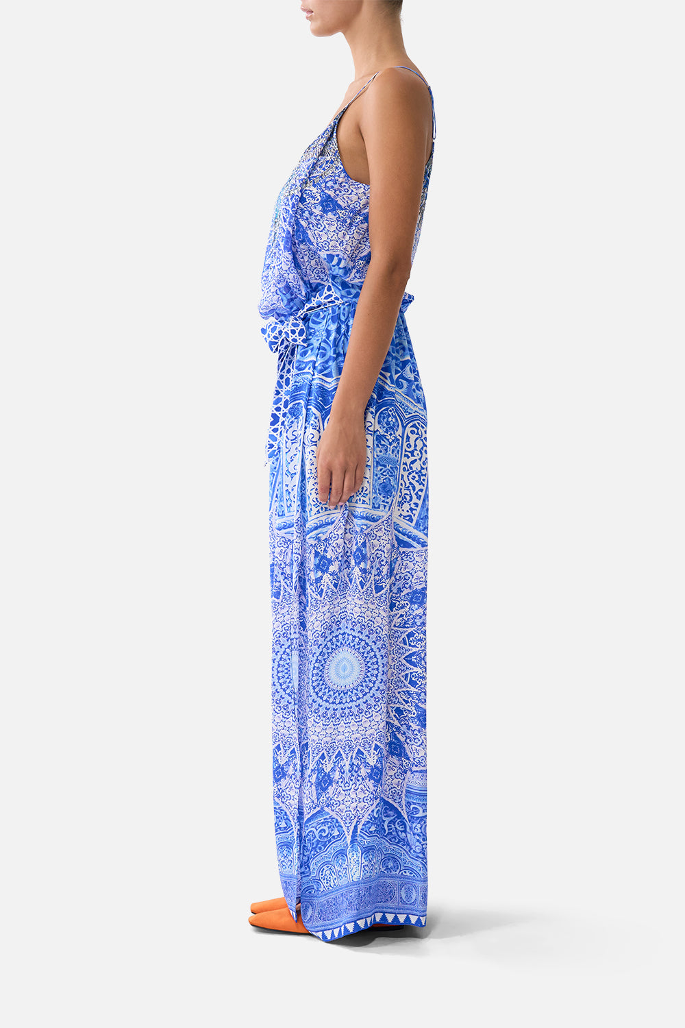 Camilla Shoestring Strap Jumpsuit 00041127