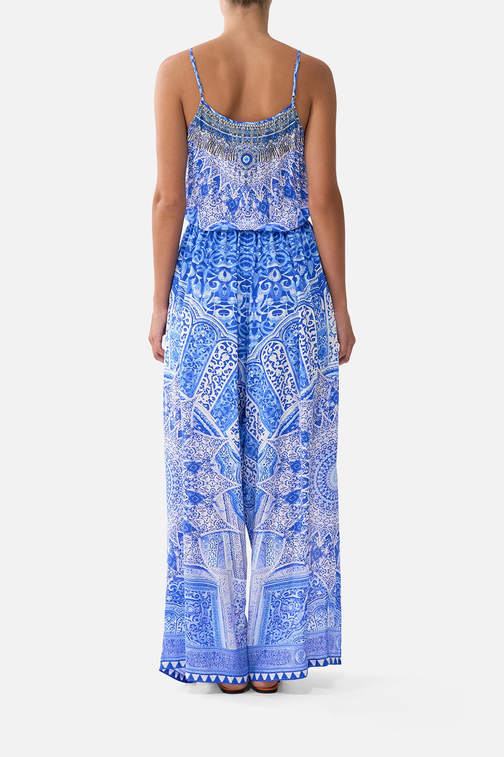 Camilla Shoestring Strap Jumpsuit 00041127