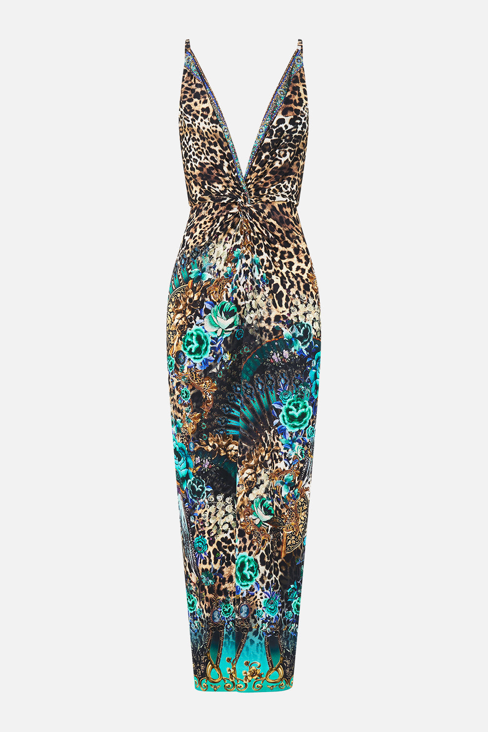 Camilla Strappy Dress With Twist Front 41611