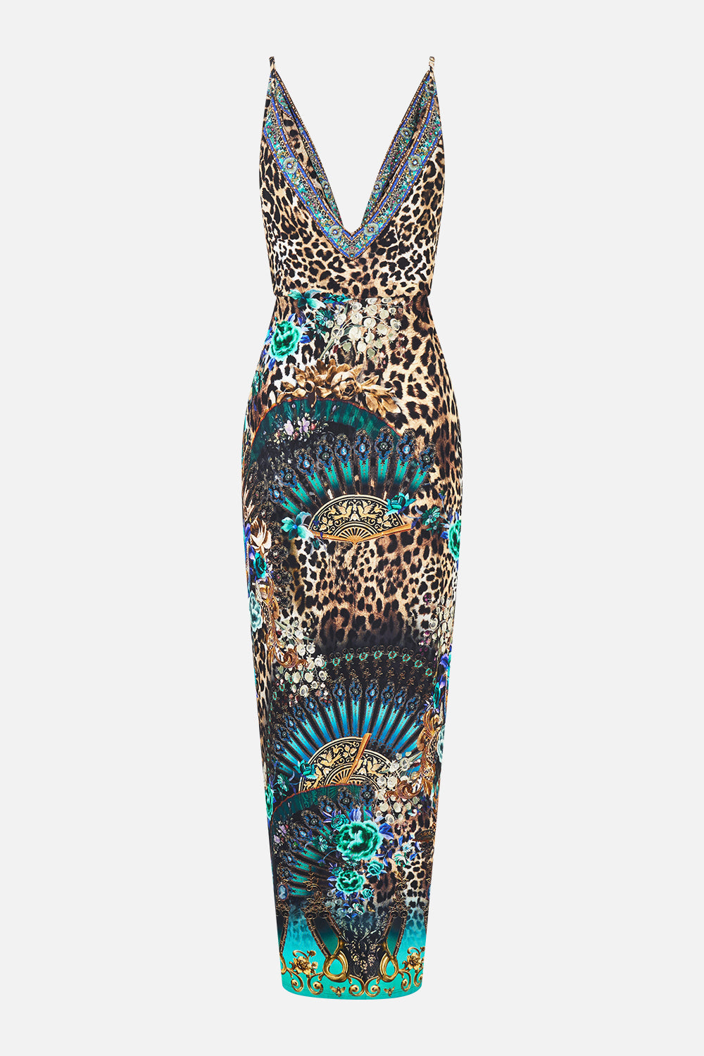Camilla Strappy Dress With Twist Front 41611
