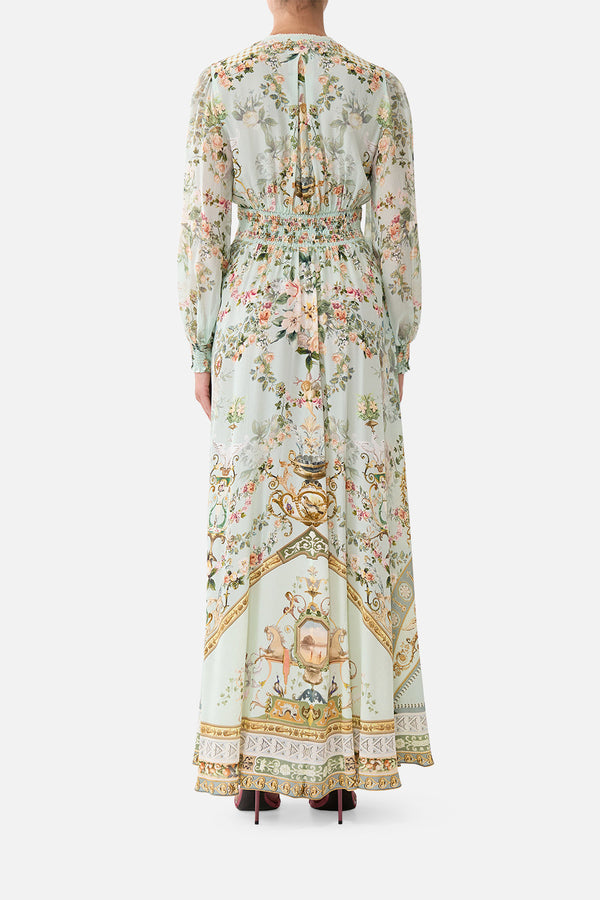 Camilla Button Dress With Shaped Waistband 00042734