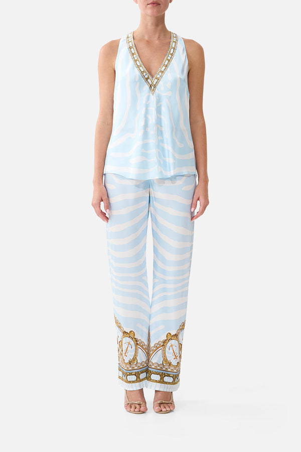 Camilla Bias Cut Drawstring Pant 44243