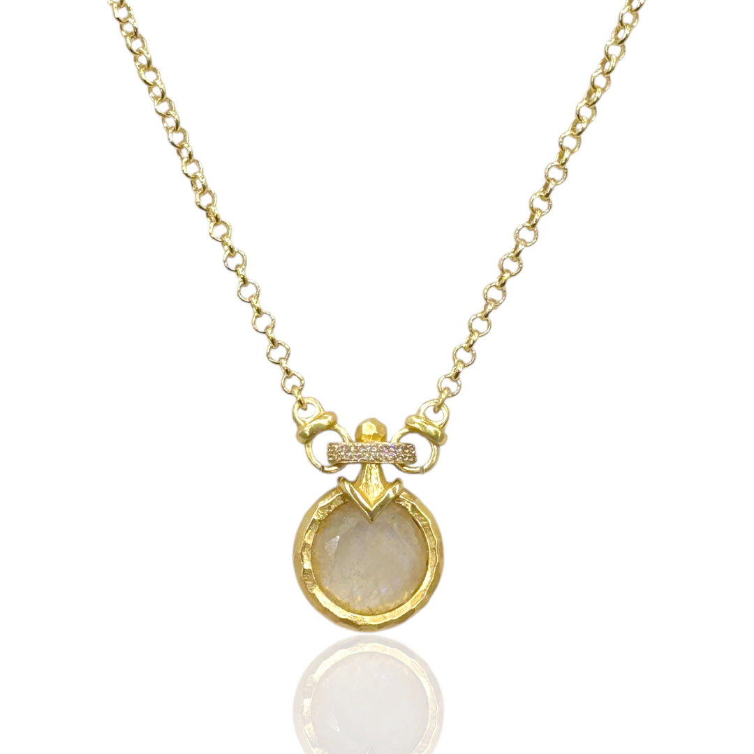 TAT2 N805 Mini Vecchio Necklace in Gold