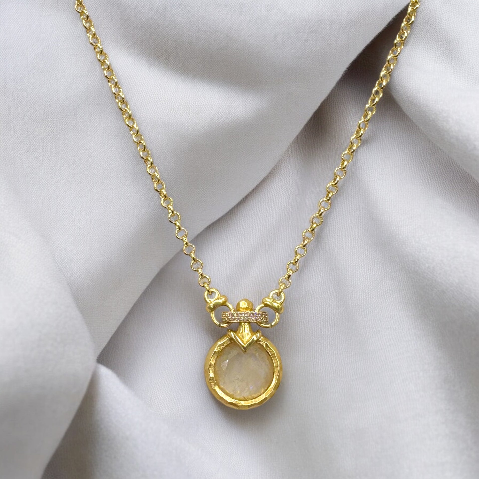 TAT2 N805 Mini Vecchio Necklace in Gold