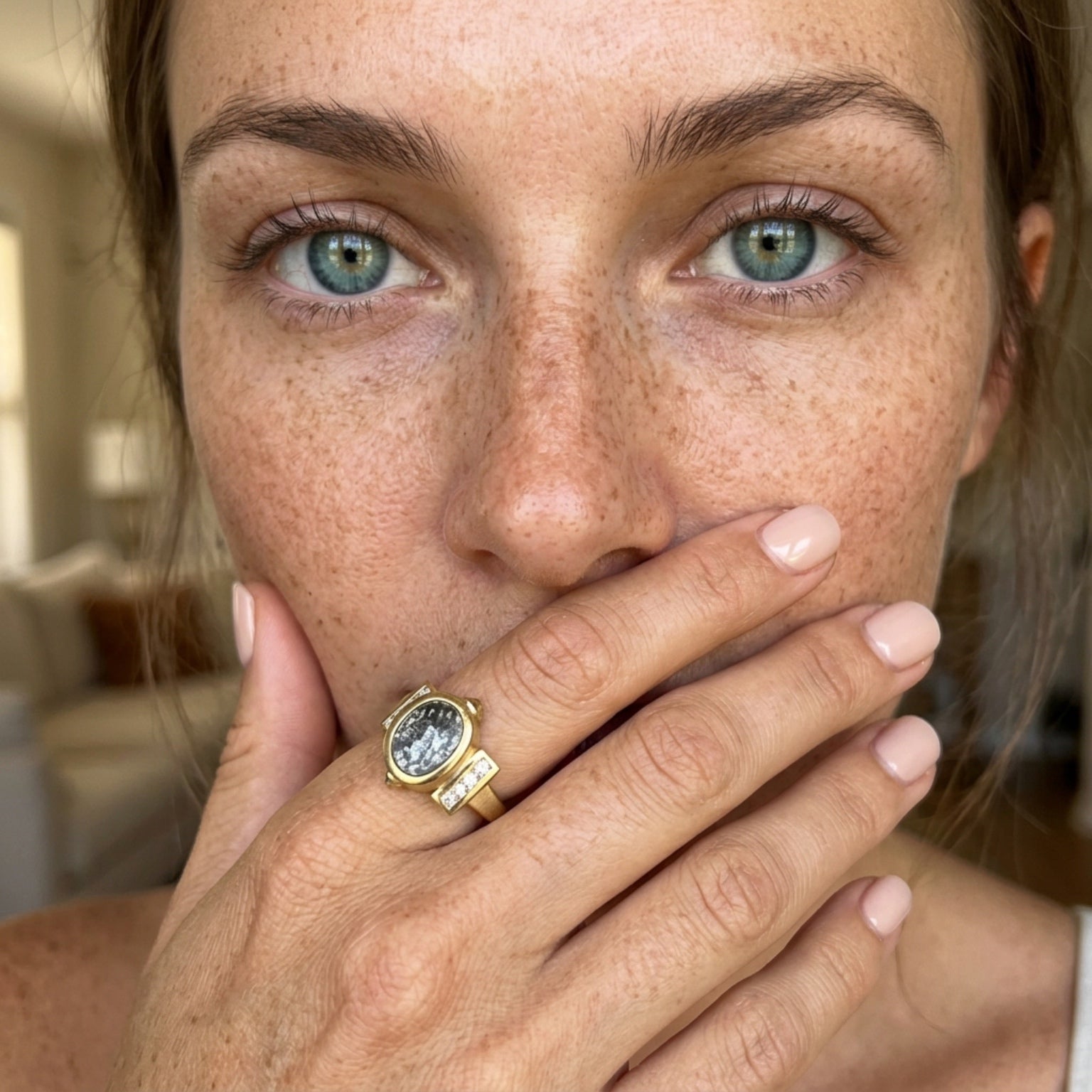 TAT2 Leon Ring R108 in Gold