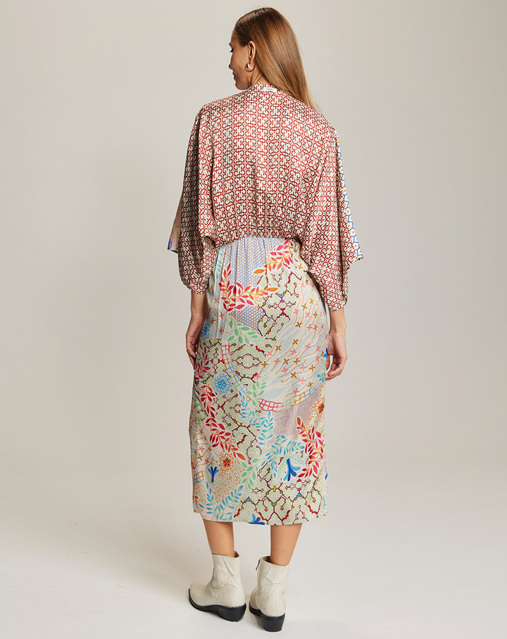 Me369 Camila Twisted Waist Dress