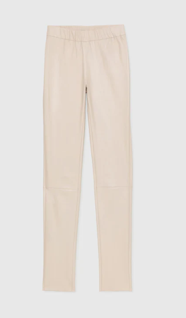 Max & Moi Perlegging Leather Trousers