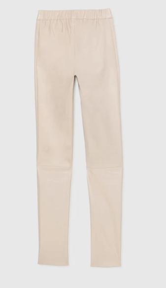 Max & Moi Perlegging Leather Trousers