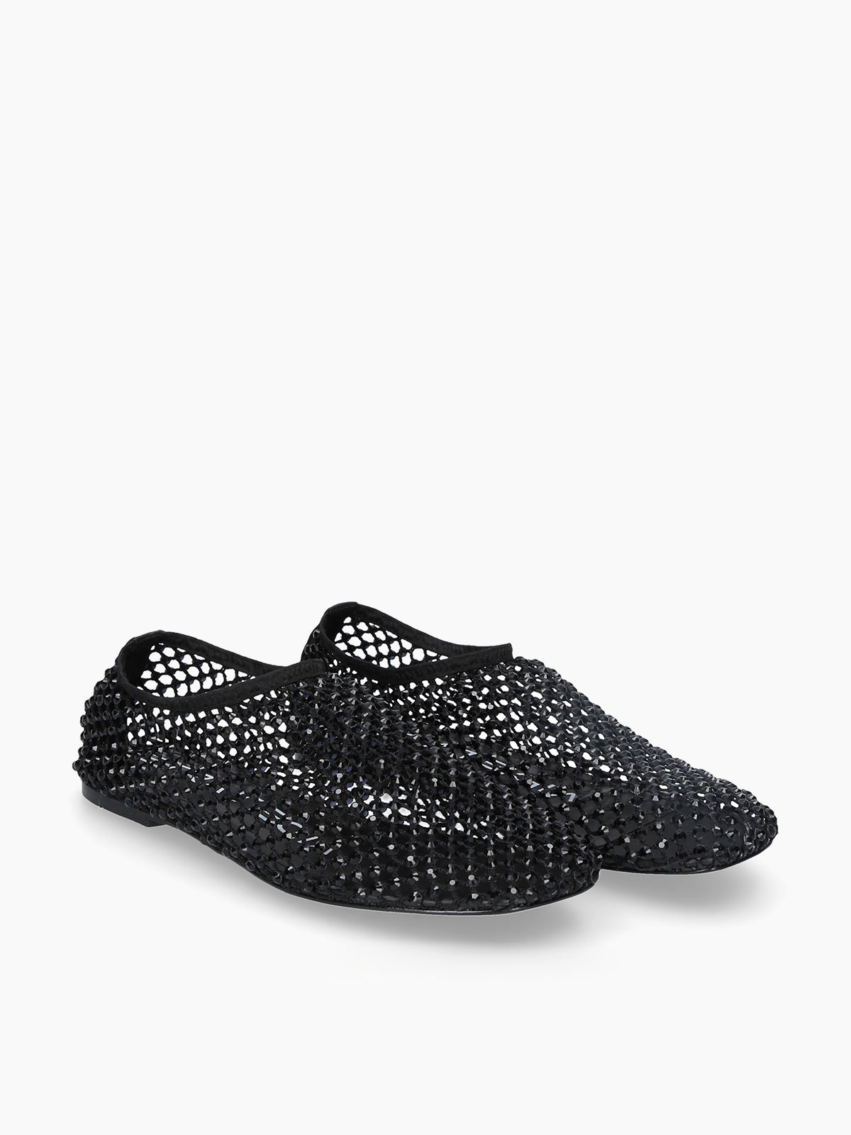 Strategia Rhinestone Ballerina Flats R11