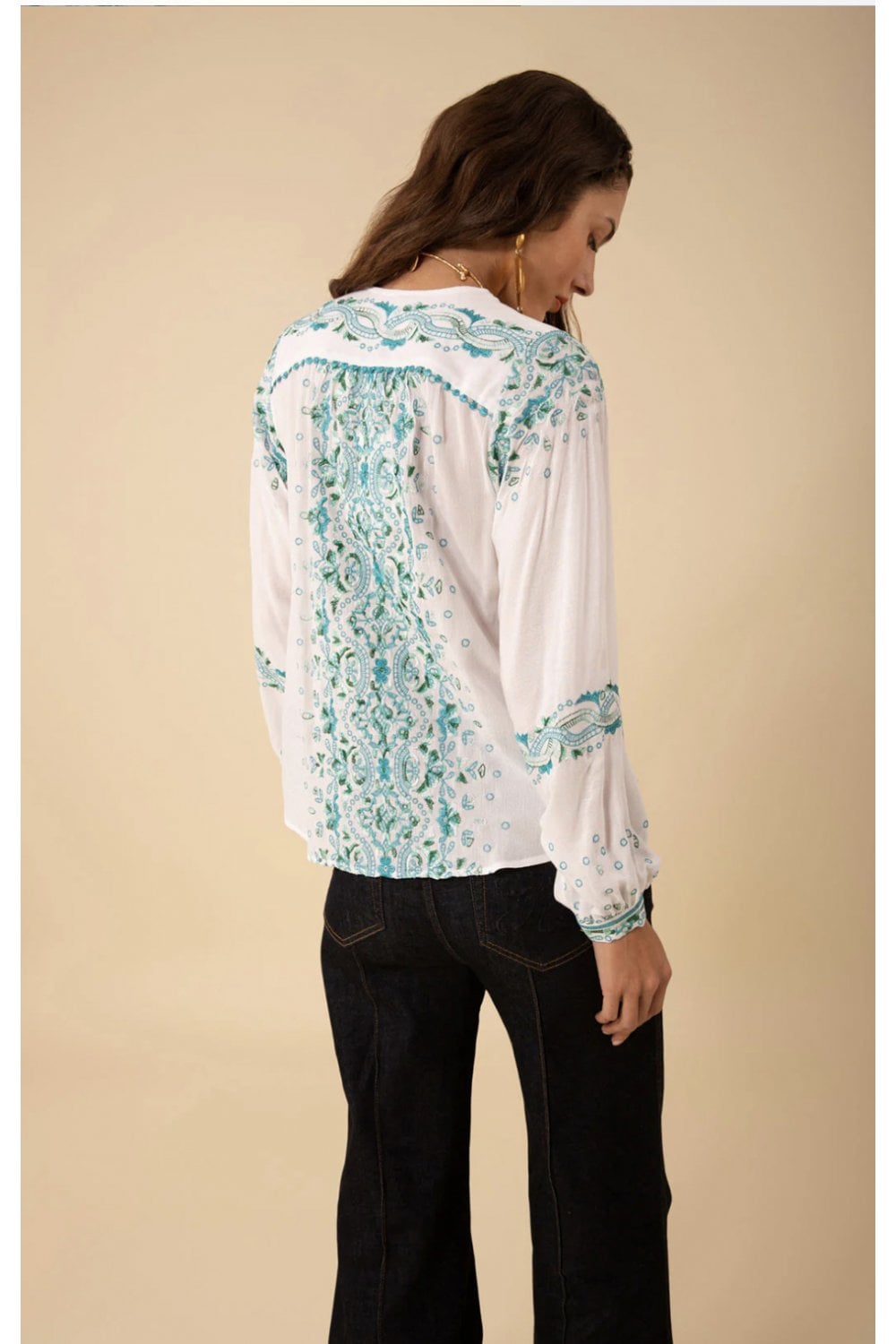 Hale Bob Embroidered Shirt H3YKN230A