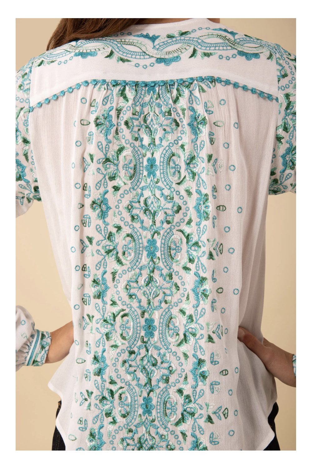 Hale Bob Embroidered Shirt H3YKN230A