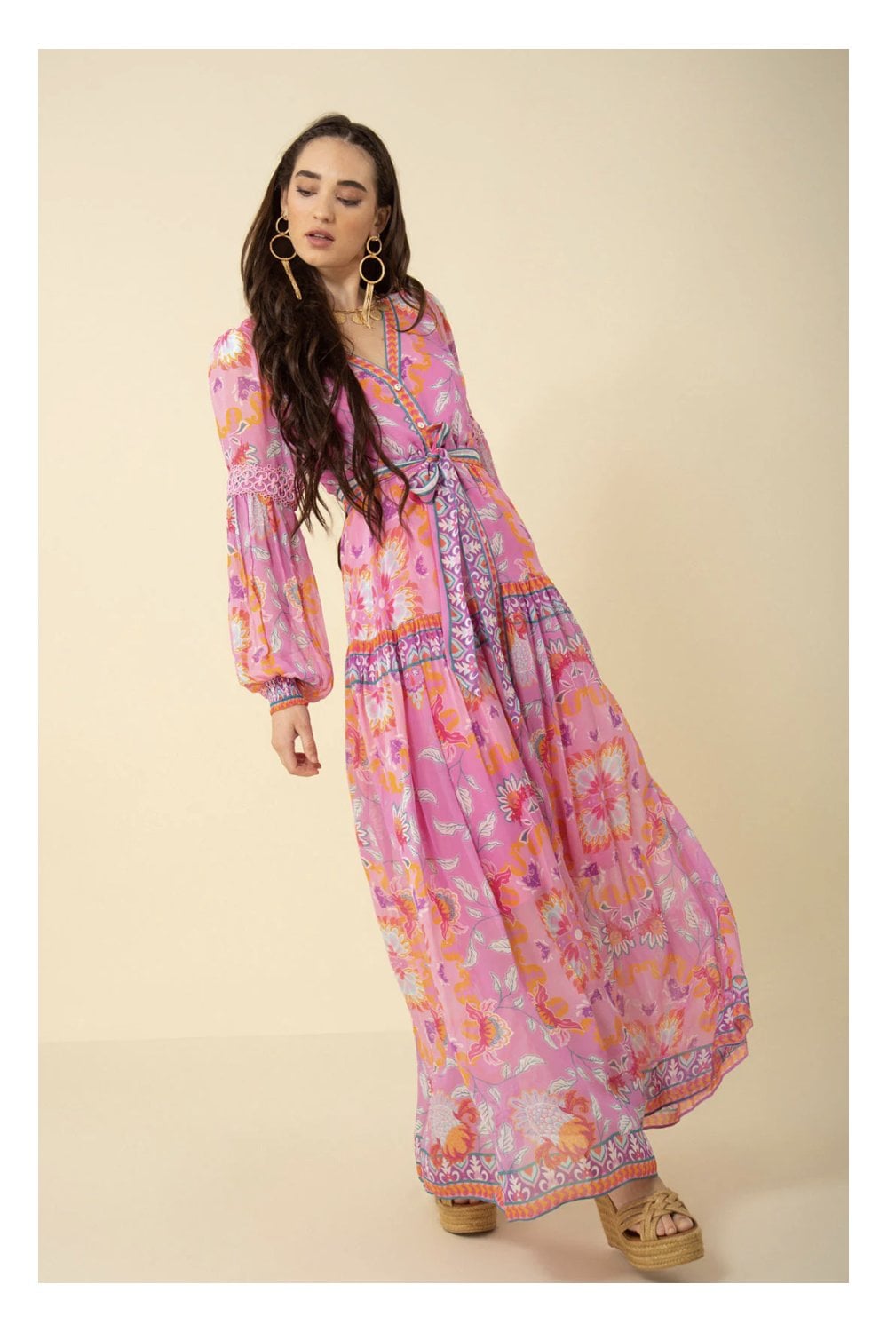 Hale Bob Maxi Dress H3YAE616A